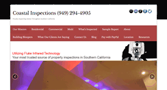 Desktop Screenshot of coastalinspections.org